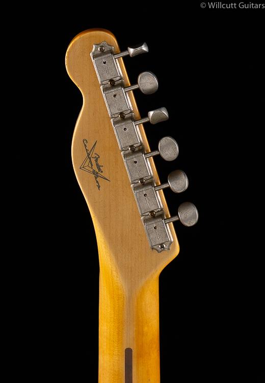 Fender Custom Shop 4/54 Blackguard Tele Blonde Willcutt Limited 57 Soft "V"