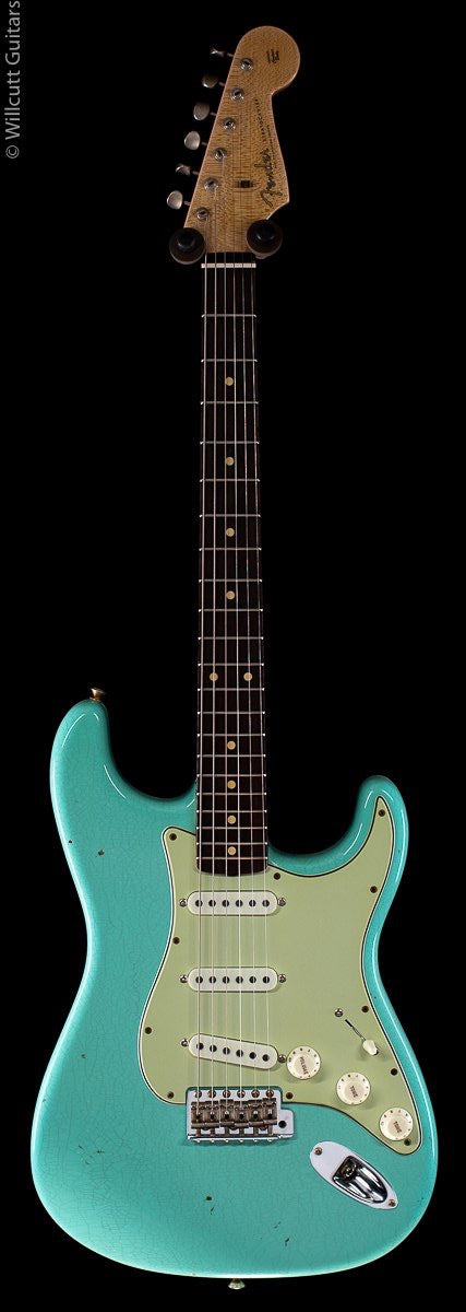 Fender Custom Shop 60&#39;s Stratocaster Surf Green Relic