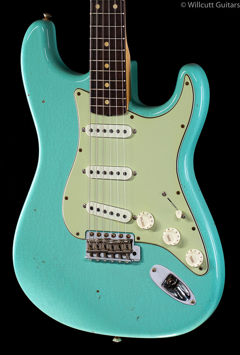 Fender Custom Shop 60&#39;s Stratocaster Surf Green Relic