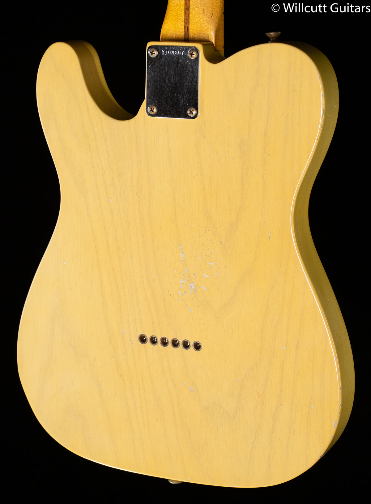 Fender Custom Shop Willcutt 4/54 Telecaster Relic Blonde Masterbuilt Todd Krause