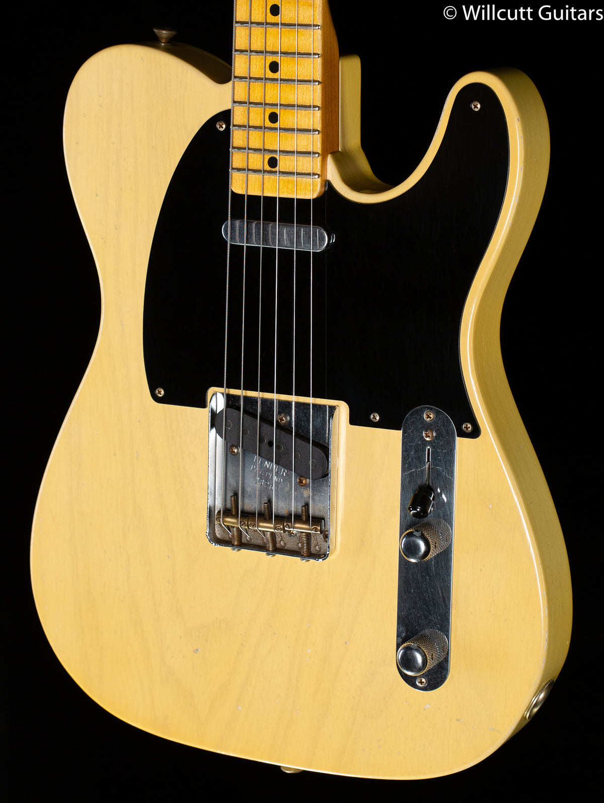 Fender Custom Shop Willcutt 4/54 Telecaster Relic Blonde Masterbuilt Todd Krause