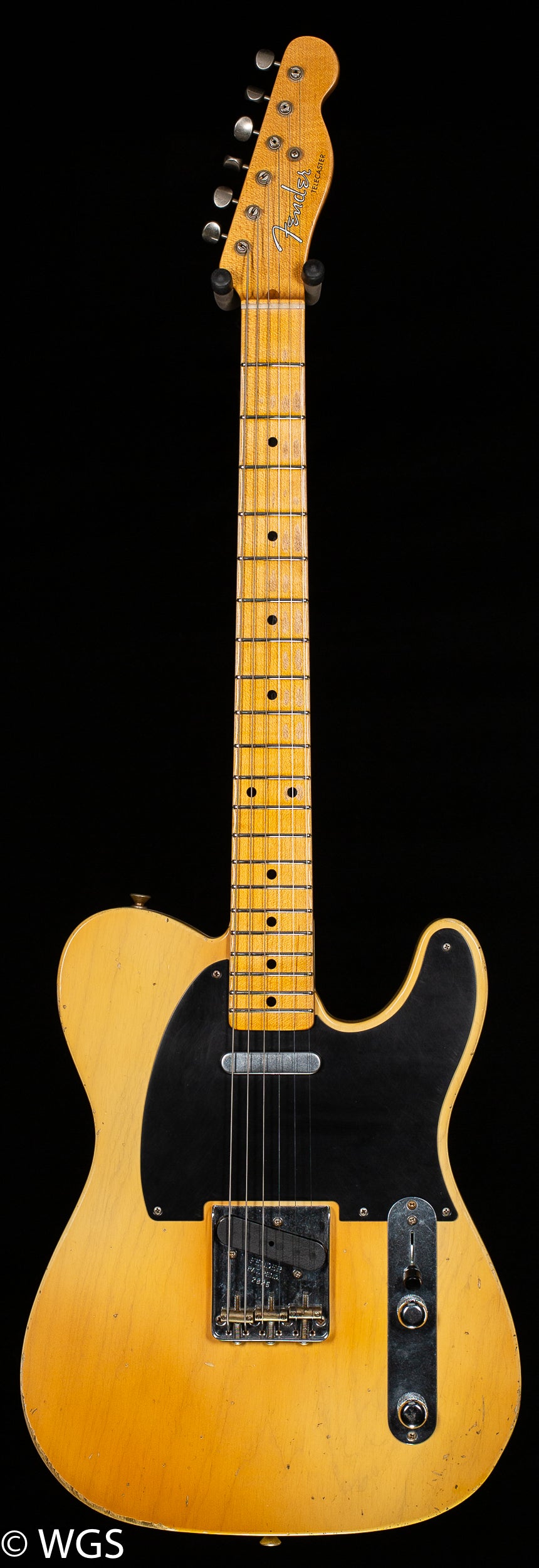 Fender Custom Shop Masterbuilt Ron Thorn 4/54 Blackguard Tele Blonde Willcutt Limited