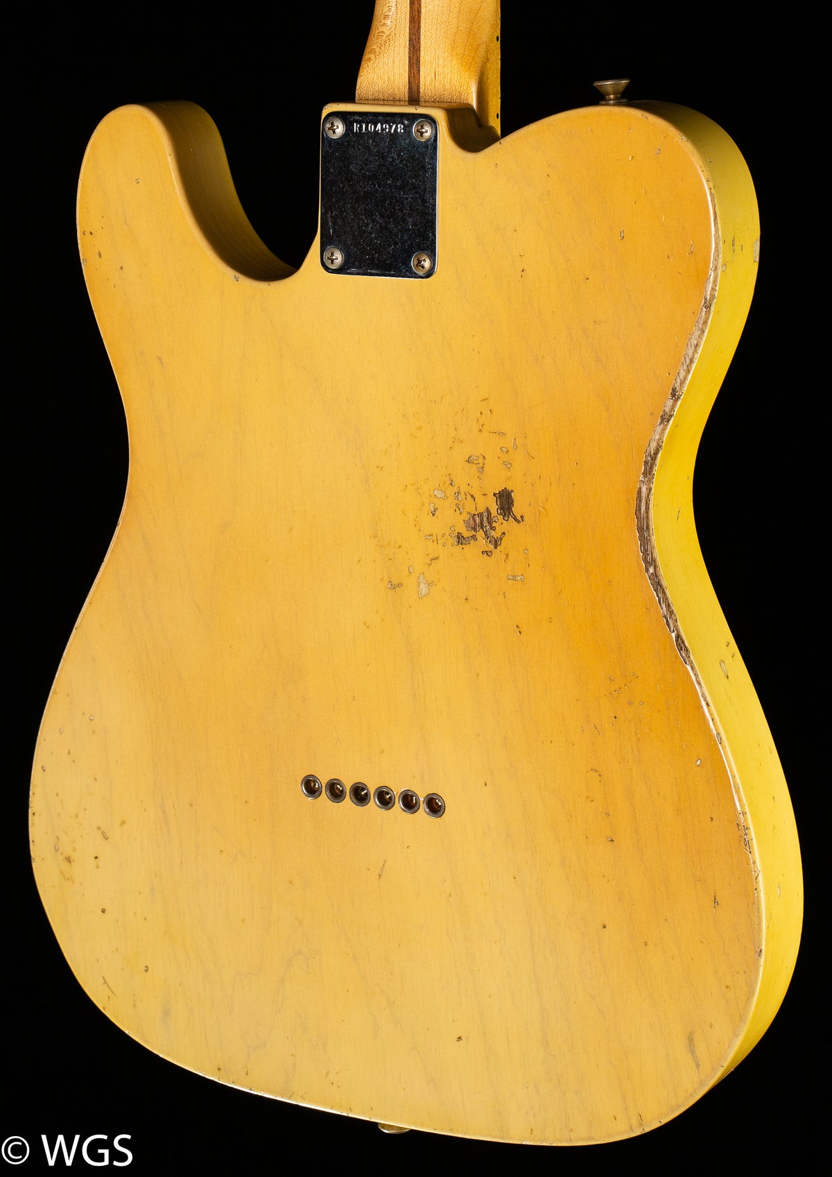 Fender Custom Shop Masterbuilt Ron Thorn 4/54 Blackguard Tele Blonde Willcutt Limited