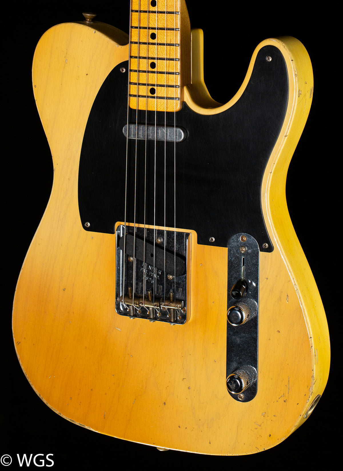 Fender Custom Shop Masterbuilt Ron Thorn 4/54 Blackguard Tele Blonde Willcutt Limited