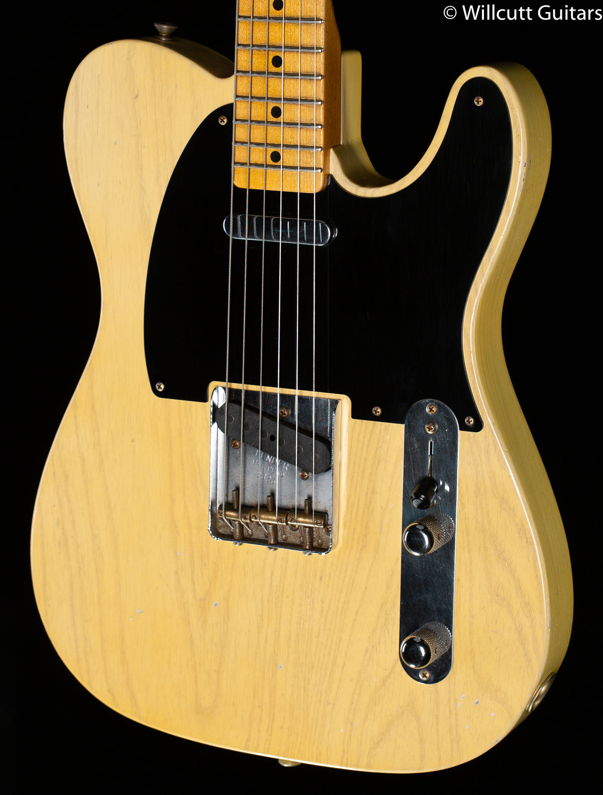 Fender Custom Shop Willcutt 4/54 Telecaster Relic Blonde Masterbuilt Todd Krause