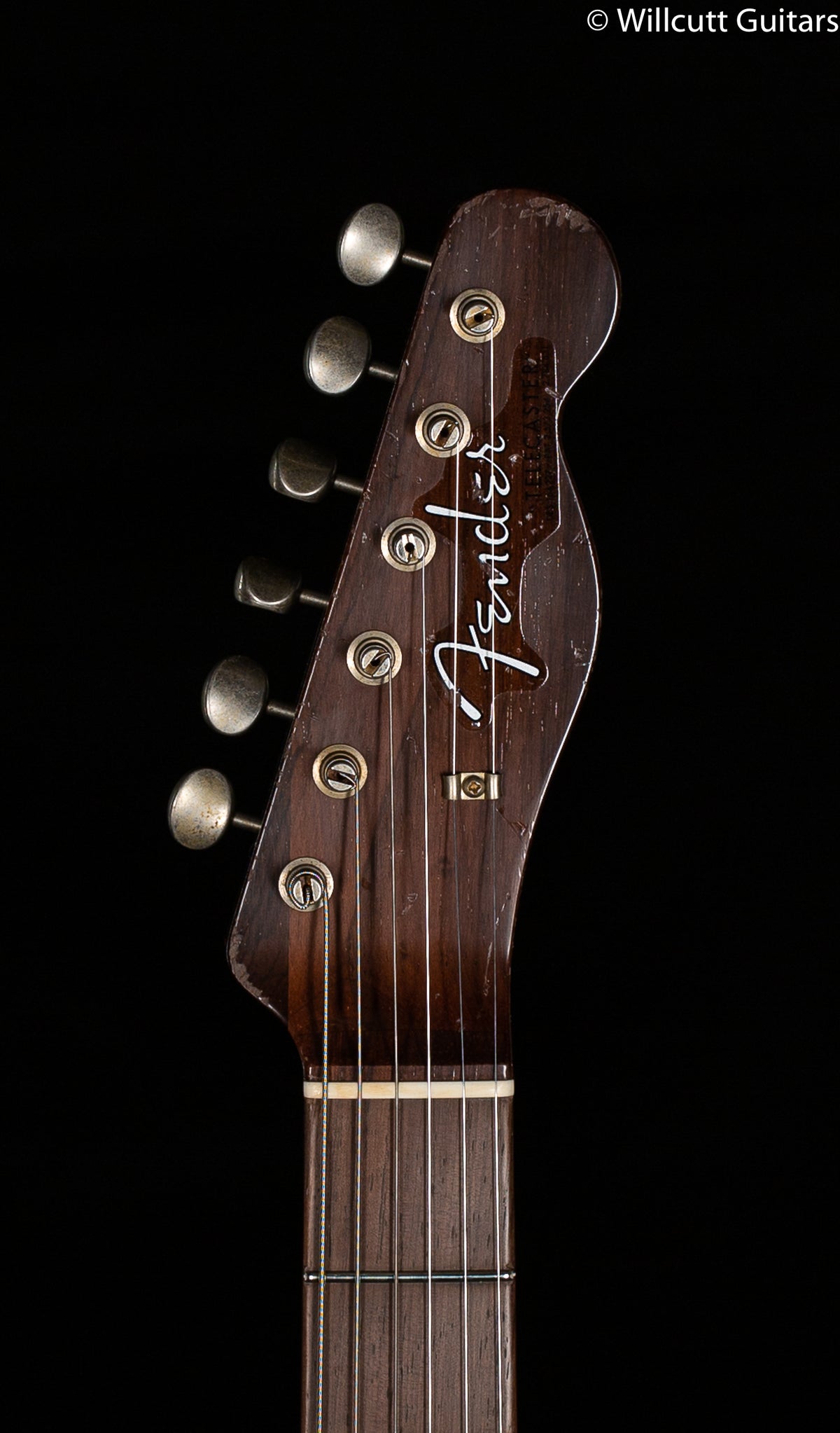 Fender Custom Shop Masterbuilt Dennis Galuszka 60s Telecaster Candy Tangerine over 3-Tone Sunburst Brazilian Rosewood