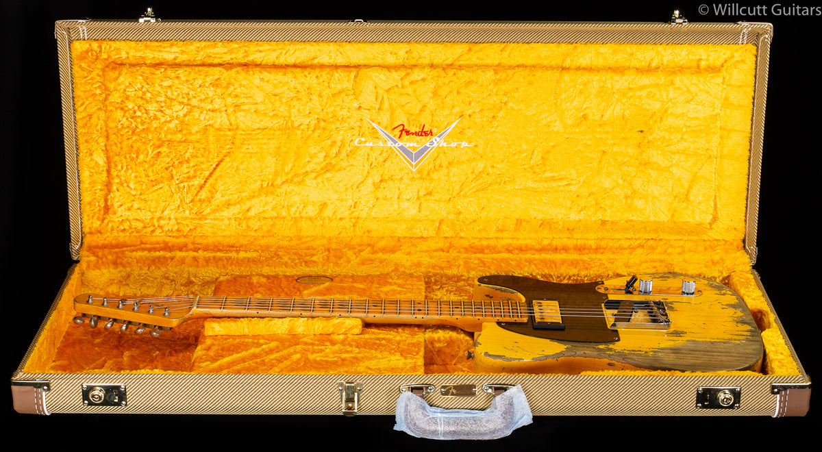 Fender Custom Shop &#39;51 Nocaster HS Super Heavy Relic Aged Nocaster Blonde