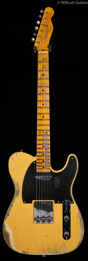 Fender Custom 2019 '52 Telecaster Heavy Relic Aged Nocaster Blonde