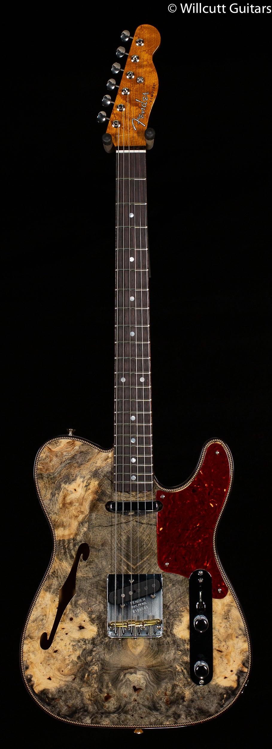 Fender Custom Shop Limited Edition Artisan Buckeye Double Esquire Aged Natural