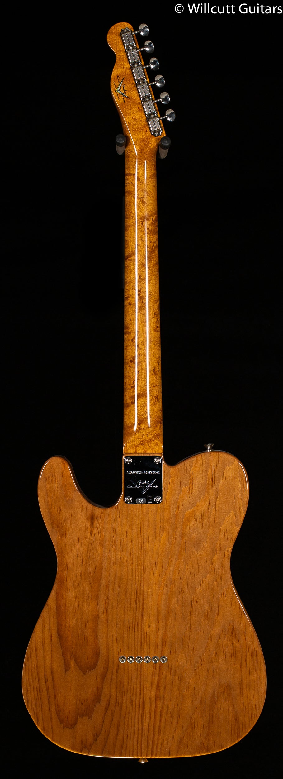 Fender Custom Shop Limited Edition Artisan Buckeye Double Esquire Aged Natural