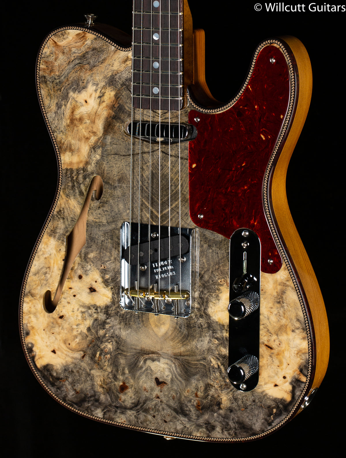 Fender Custom Shop Limited Edition Artisan Buckeye Double Esquire Aged Natural