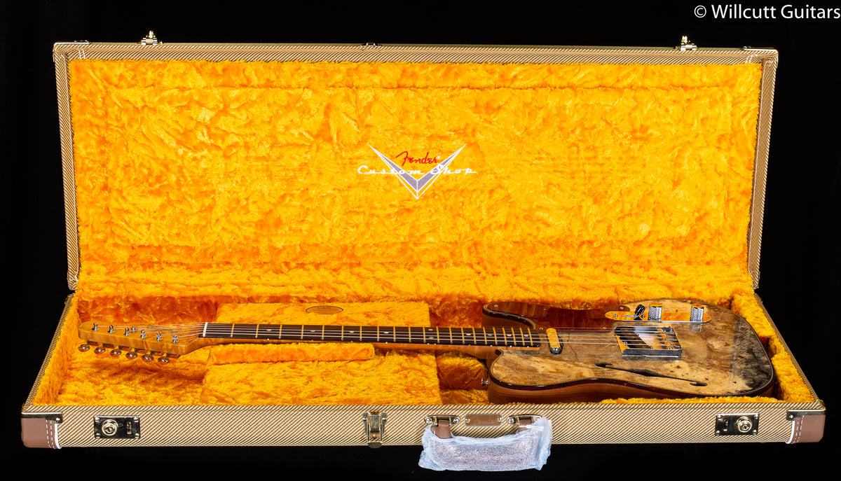 Fender Custom Shop Limited Edition Artisan Buckeye Double Esquire Aged Natural