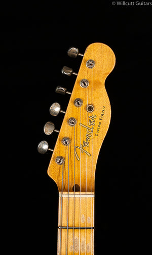Fender Custom Shop LTD Double Esquire Thinline Custom Relic Aged Black Paisley (591)