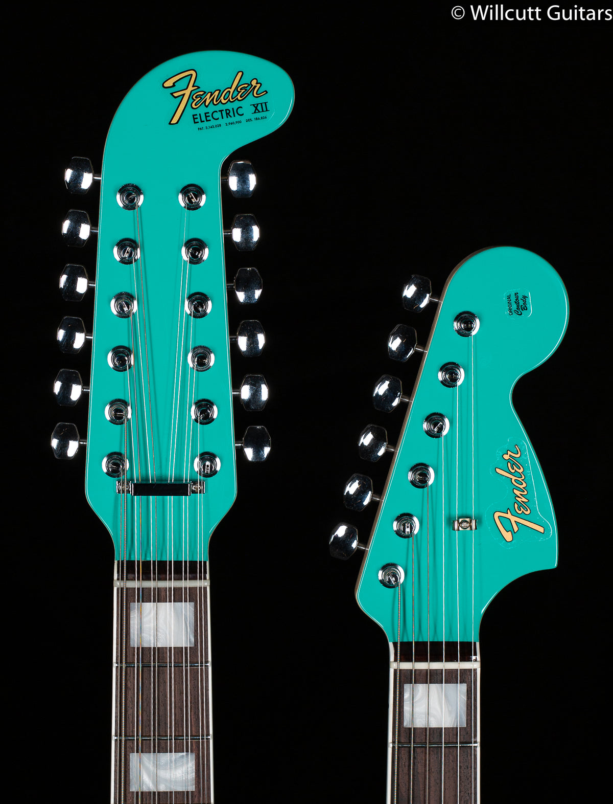 Fender Custom Shop Masterbuilt PRESTIGE MARAUDER/Electric XII Double Neck Carlos Lopez Seafoam Green
