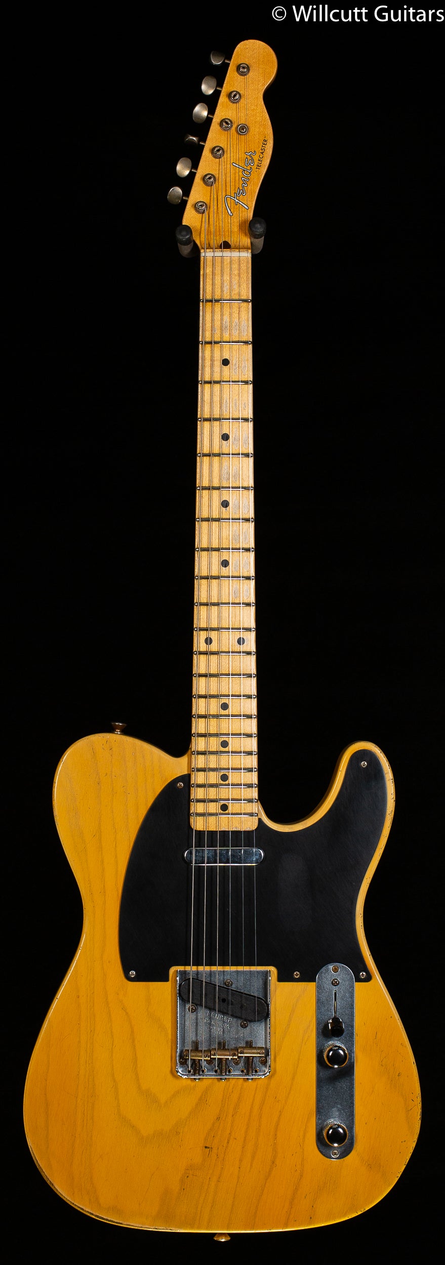 Fender Custom Shop Masterbuilt Ron Thorn 4/54 Blackguard Tele Blonde Willcutt Limited