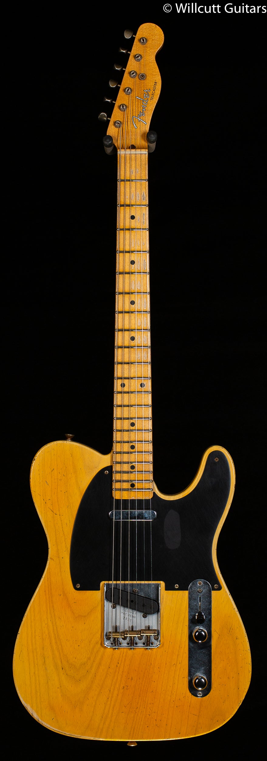 Fender Custom Shop Masterbuilt Ron Thorn 4/54 Blackguard Tele Blonde Willcutt Limited
