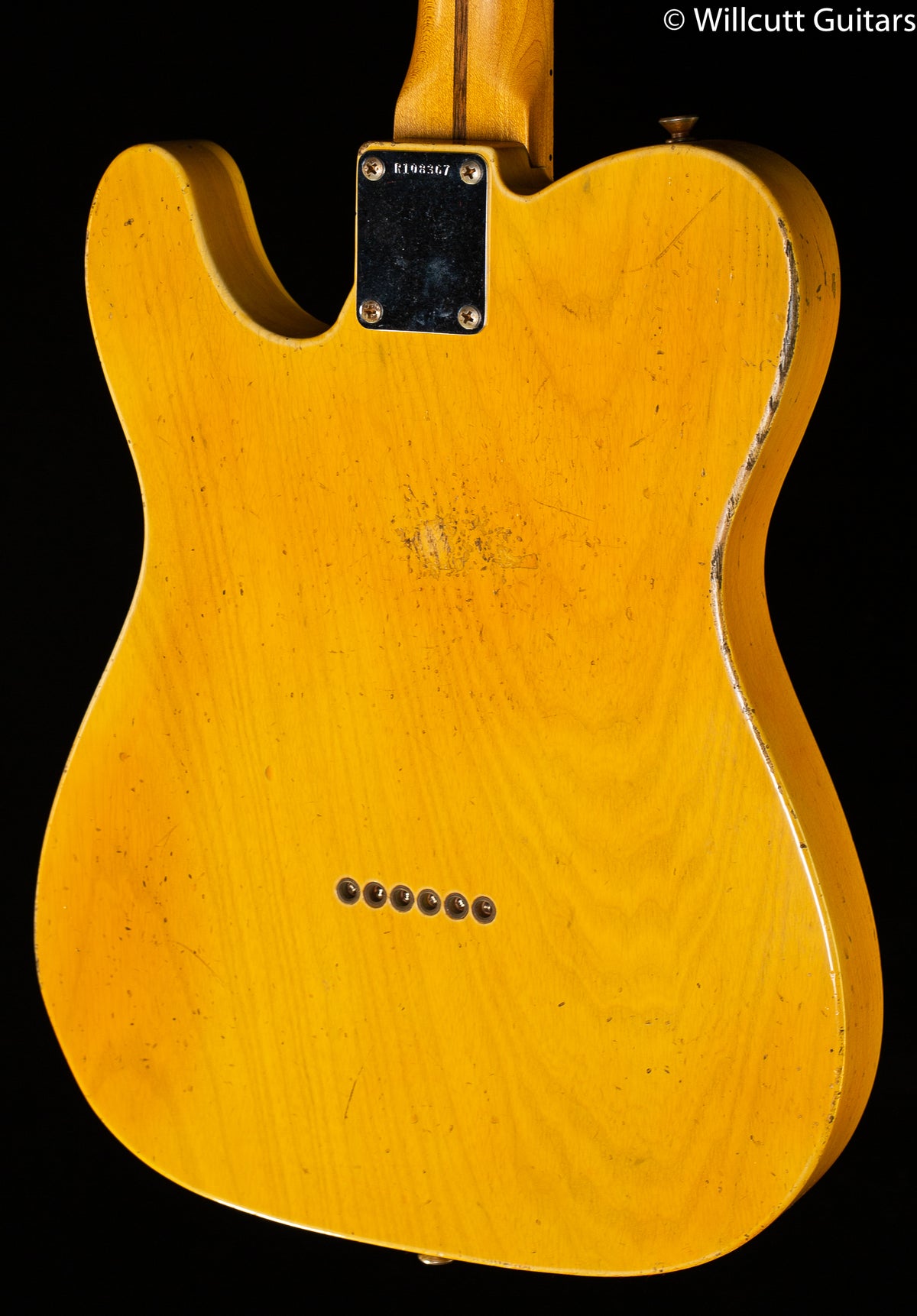 Fender Custom Shop Masterbuilt Ron Thorn 4/54 Blackguard Tele Blonde Willcutt Limited