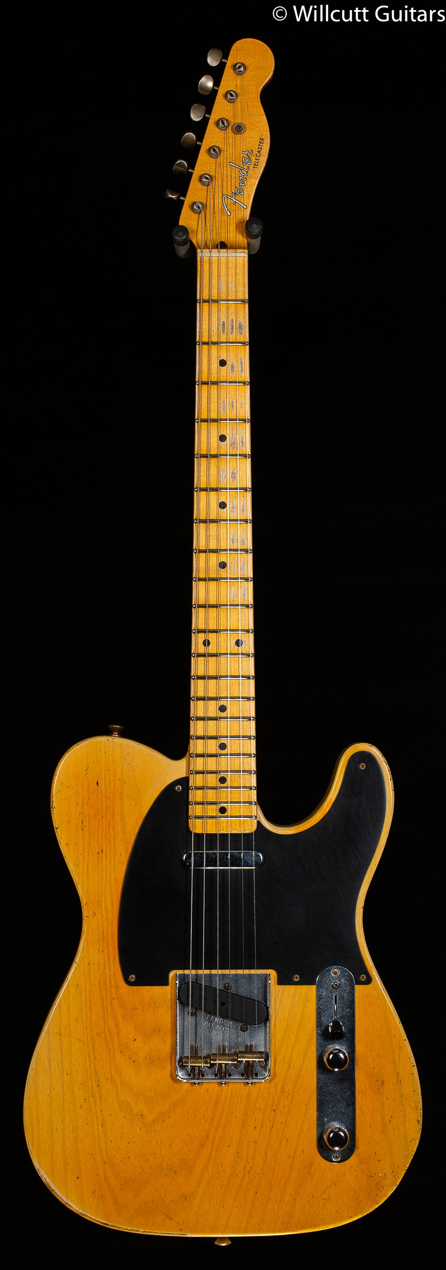 Fender Custom Shop Masterbuilt Ron Thorn 4/54 Blackguard Tele Blonde Willcutt Limited