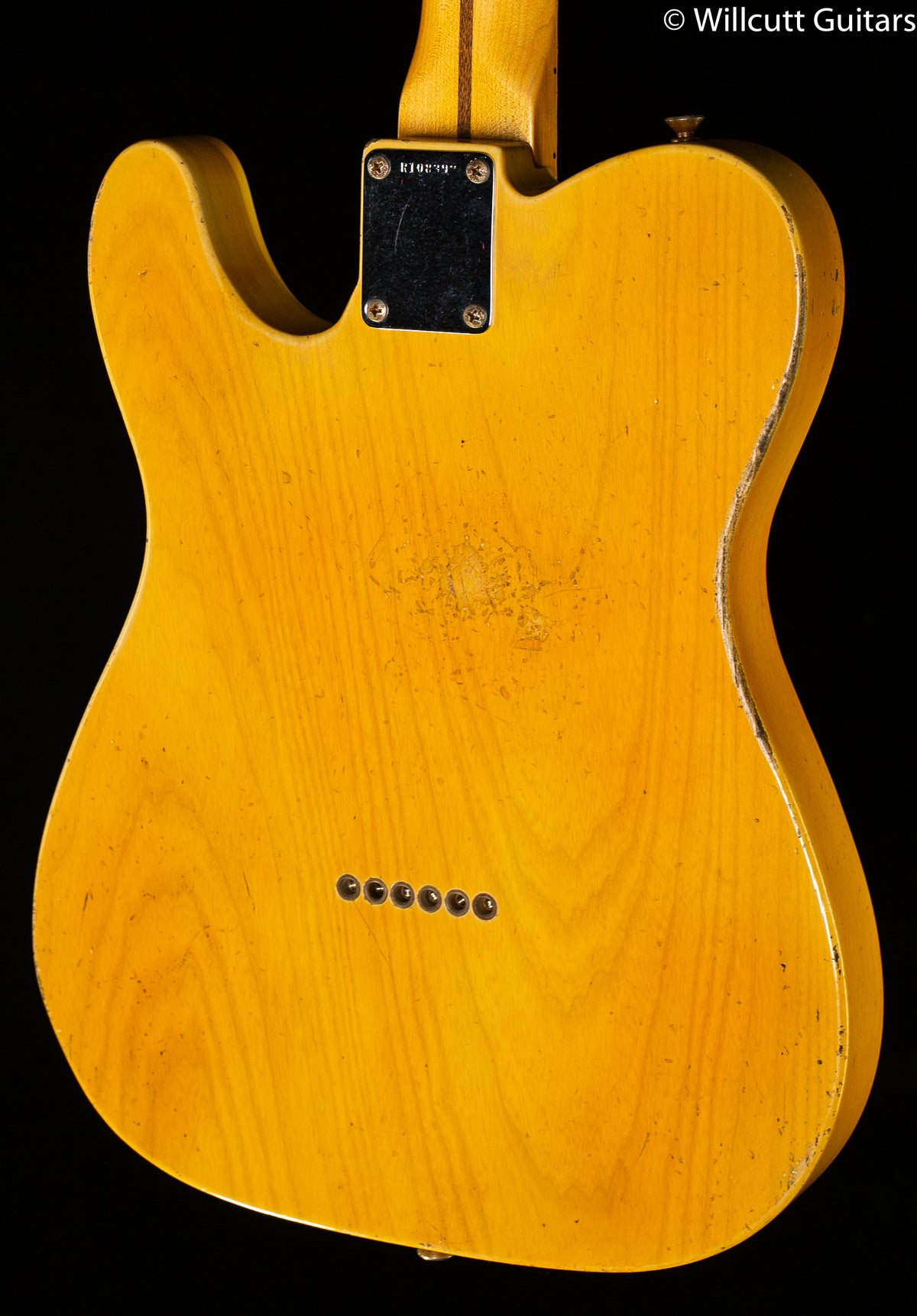 Fender Custom Shop Masterbuilt Ron Thorn 4/54 Blackguard Tele Blonde Willcutt Limited