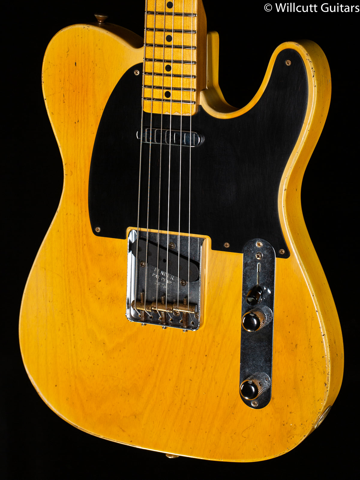 Fender Custom Shop Masterbuilt Ron Thorn 4/54 Blackguard Tele Blonde Willcutt Limited