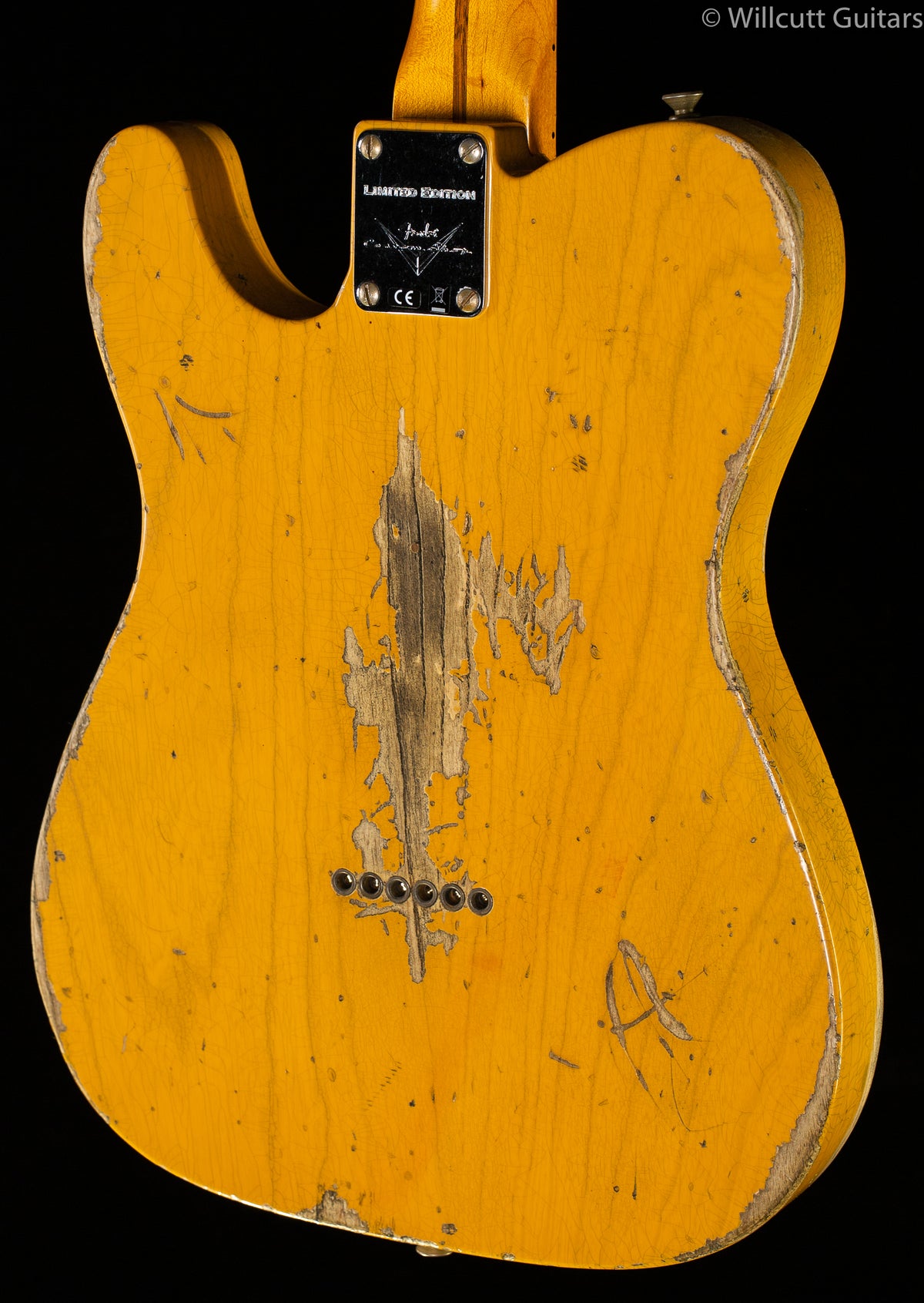 Fender Custom Shop Limited Edition &#39;51 HS Telecaster Heavy Relic Maple Fingerboard Aged Butterscotch Blonde