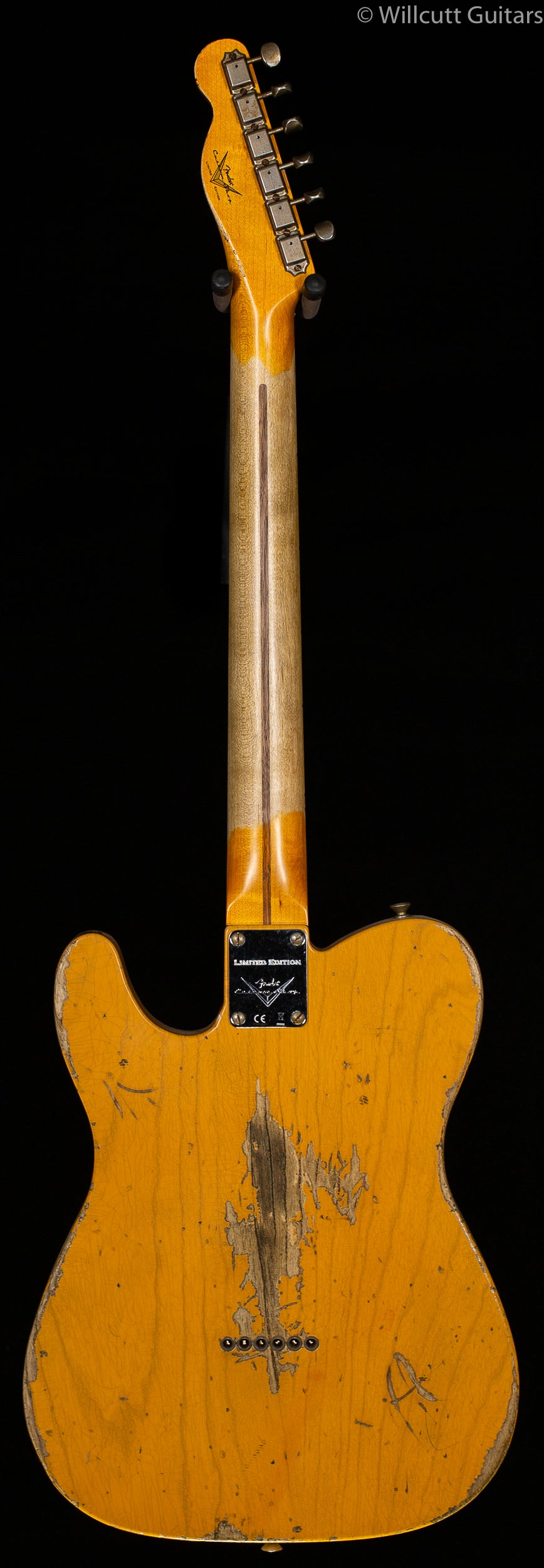 Fender Custom Shop Limited Edition &#39;51 HS Telecaster Heavy Relic Maple Fingerboard Aged Butterscotch Blonde