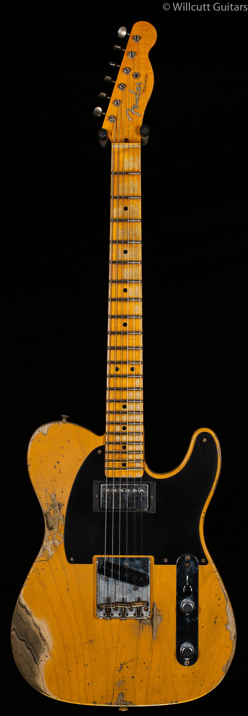 Fender Custom Shop Limited Edition &#39;51 HS Telecaster Heavy Relic Maple Fingerboard Aged Butterscotch Blonde
