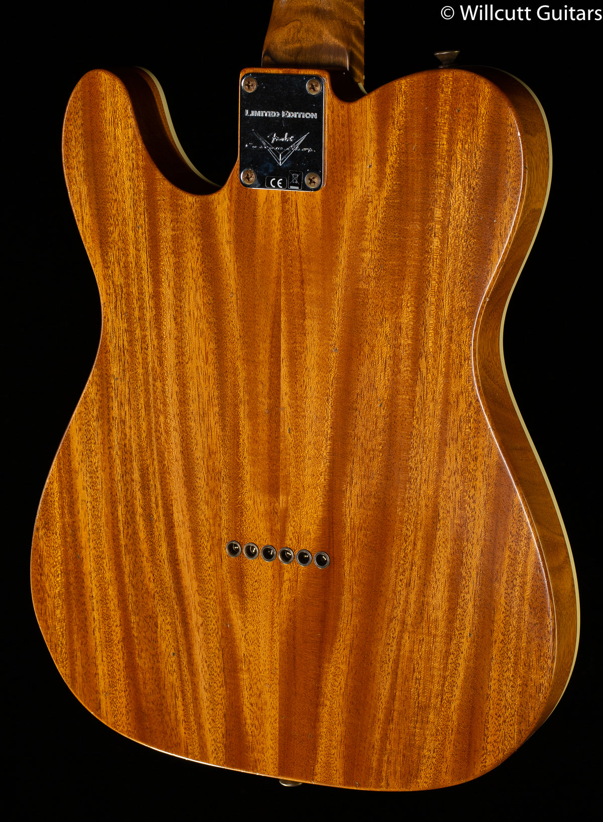 Fender Custom Shop LTD P90 Mahogany Telecaster Journeyman Relic Aged Firemist Red