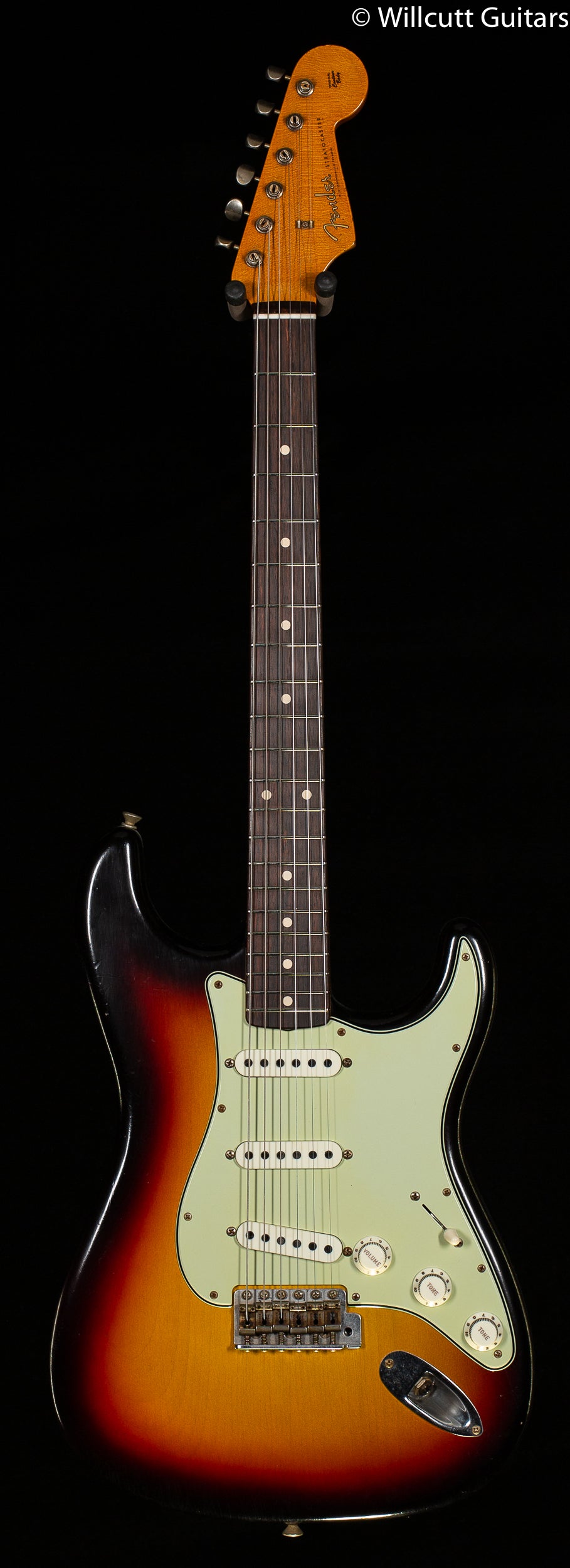 Fender Custom Shop 1960 Stratocaster Journeyman Brazilian Handwound 3-Tone Sunburst Masterbuilt