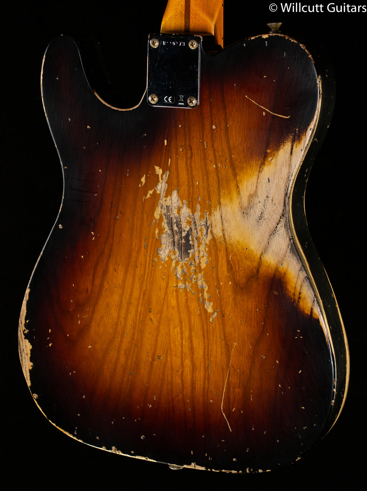 Fender Custom Shop CuNiFe Blackguard Telecaster Bigsby Heavy Relic Faded Wide 2-Tone Sunburst