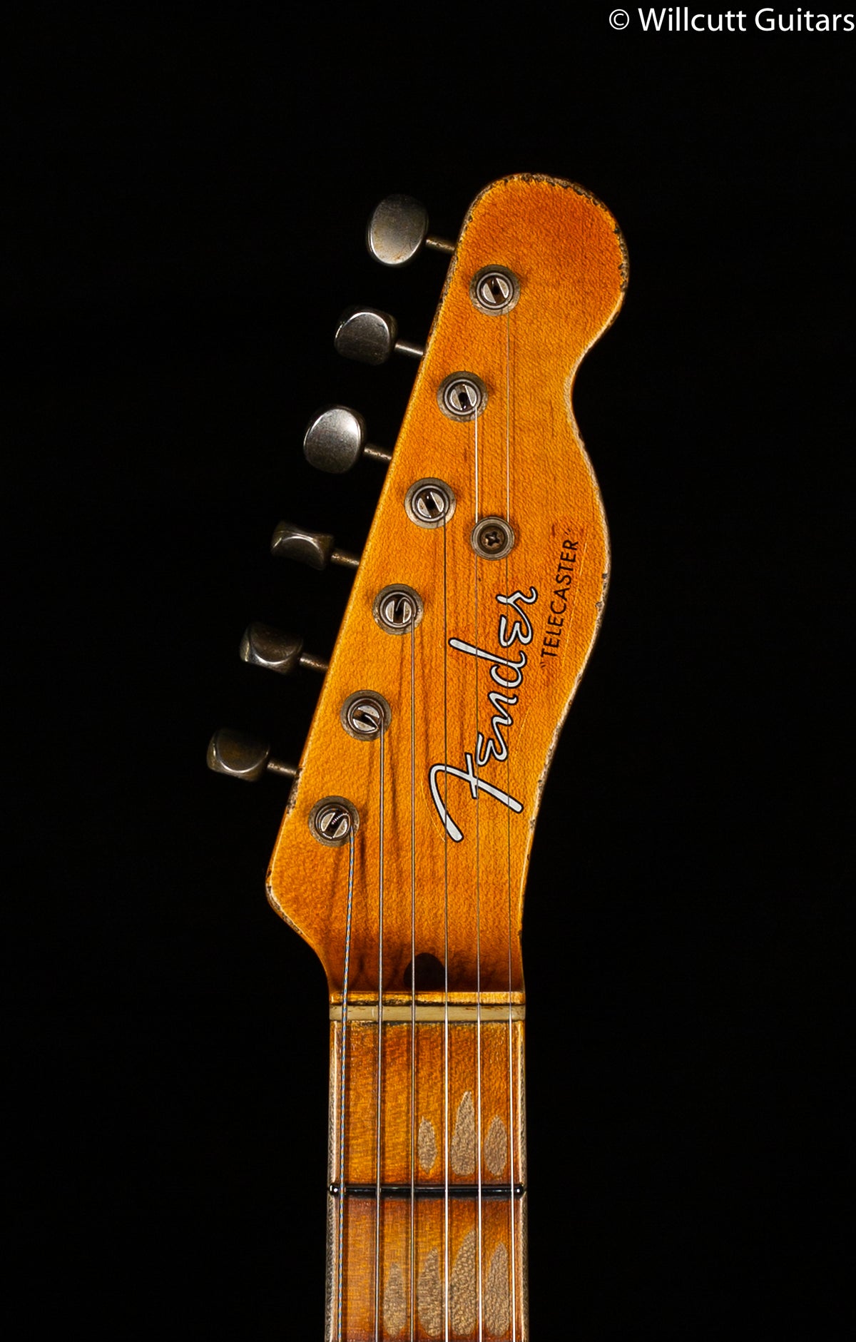 Fender Custom Shop CuNiFe Blackguard Telecaster Bigsby Heavy Relic Faded Wide 2-Tone Sunburst