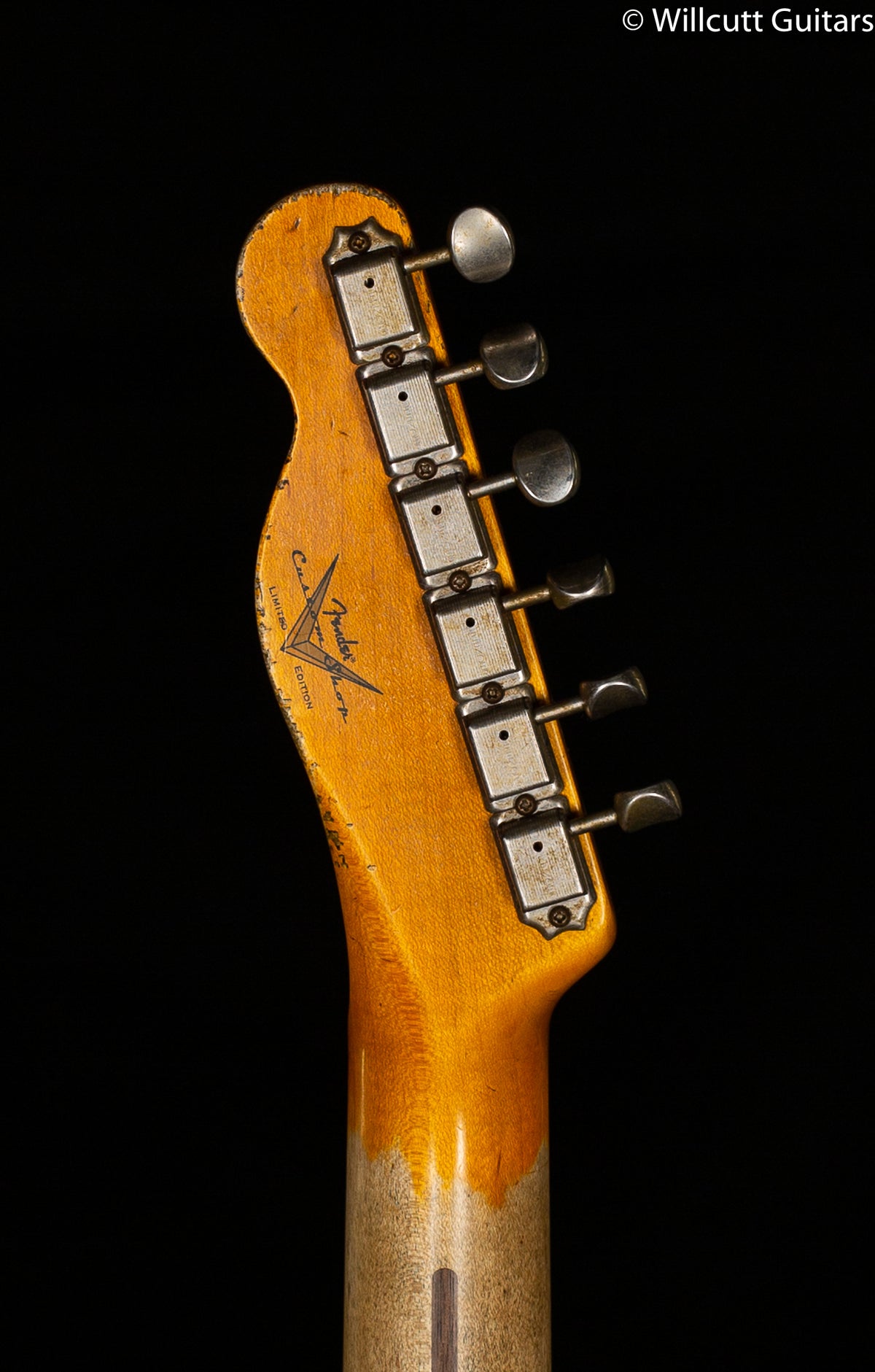 Fender Custom Shop CuNiFe Blackguard Telecaster Bigsby Heavy Relic Faded Wide 2-Tone Sunburst