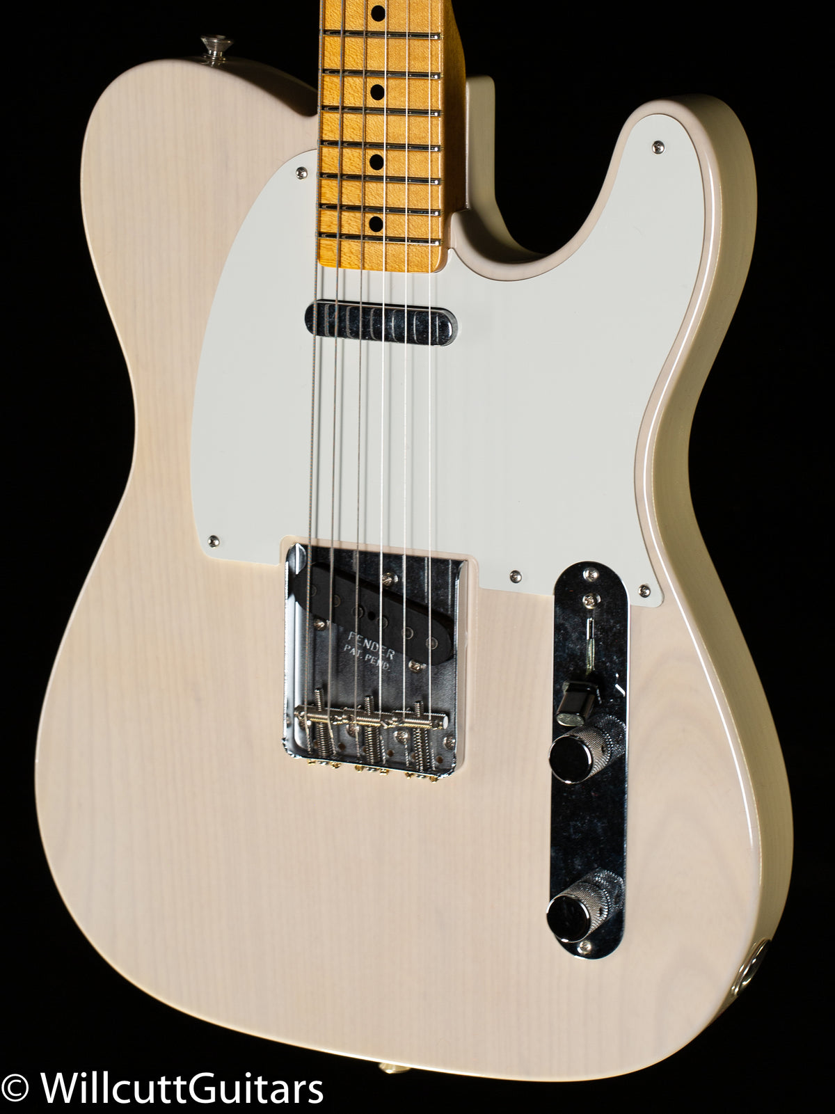 Fender Custom Shop Vintage Custom 1958 Top-Load Telecaster NOS Aged White Blonde