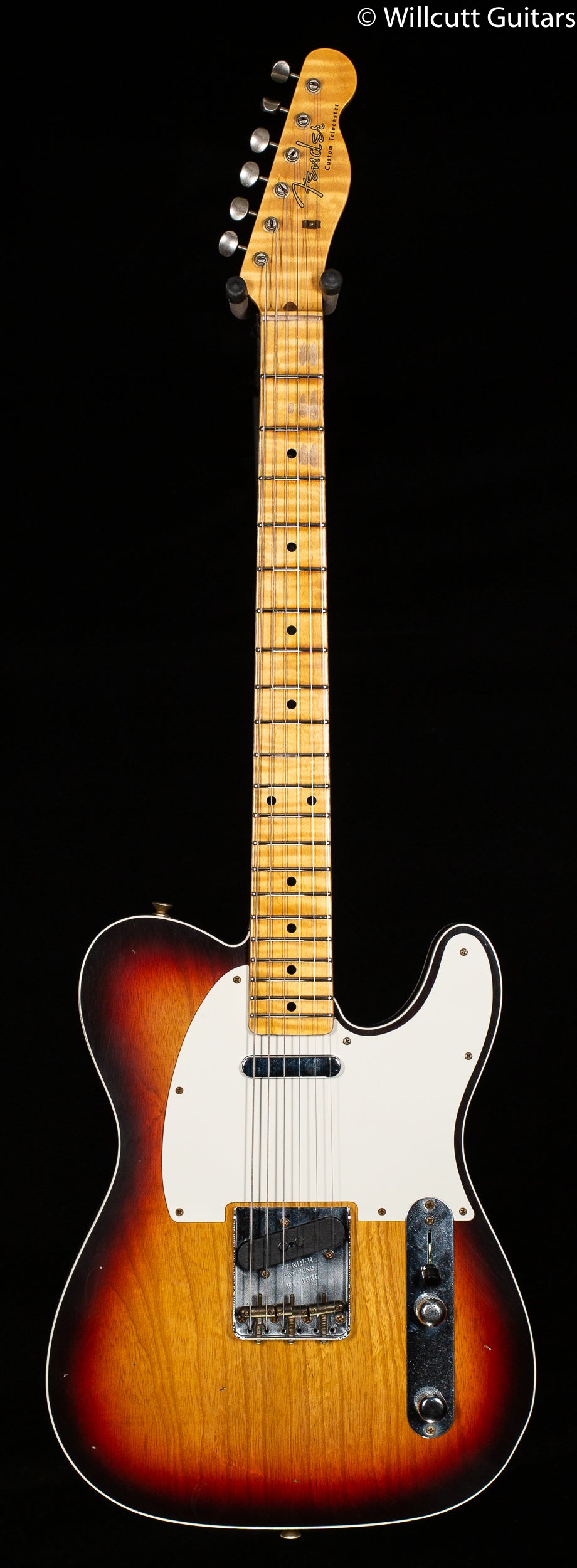 Fender Custom Shop LTD 50s Twisted Telecaster Custom Journeyman Relic Chocolate 3-Tone Sunburst