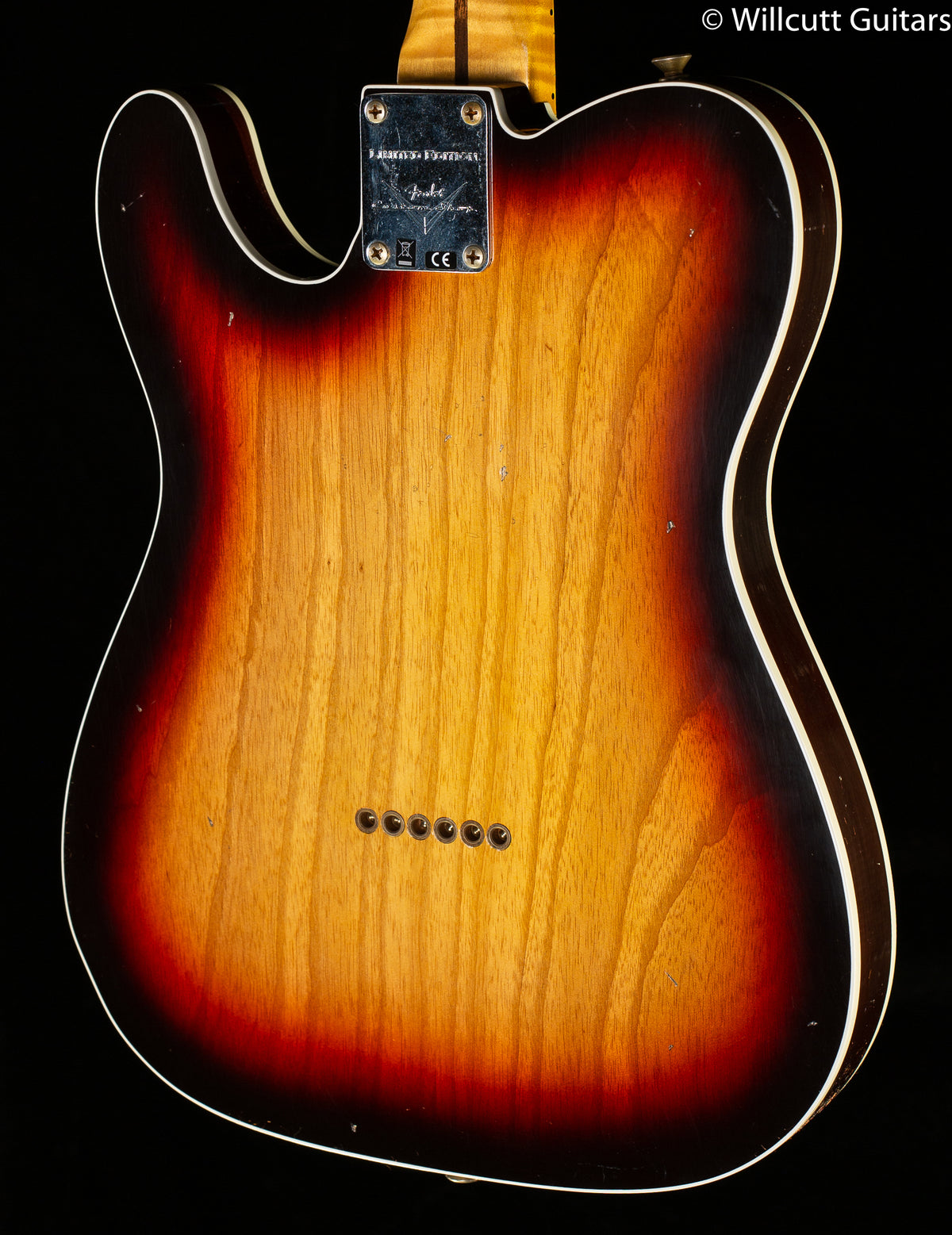 Fender Custom Shop LTD 50s Twisted Telecaster Custom Journeyman Relic Chocolate 3-Tone Sunburst