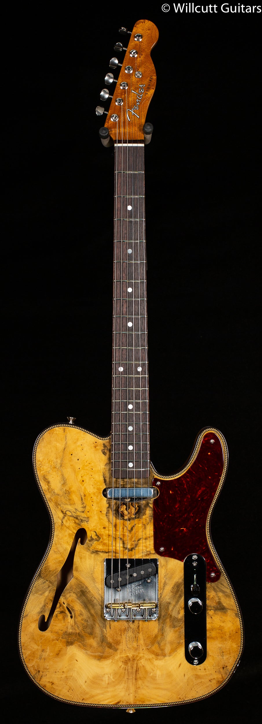 Fender Custom Shop Limited Edition Artisan Buckeye Double Esquire Aged Natural