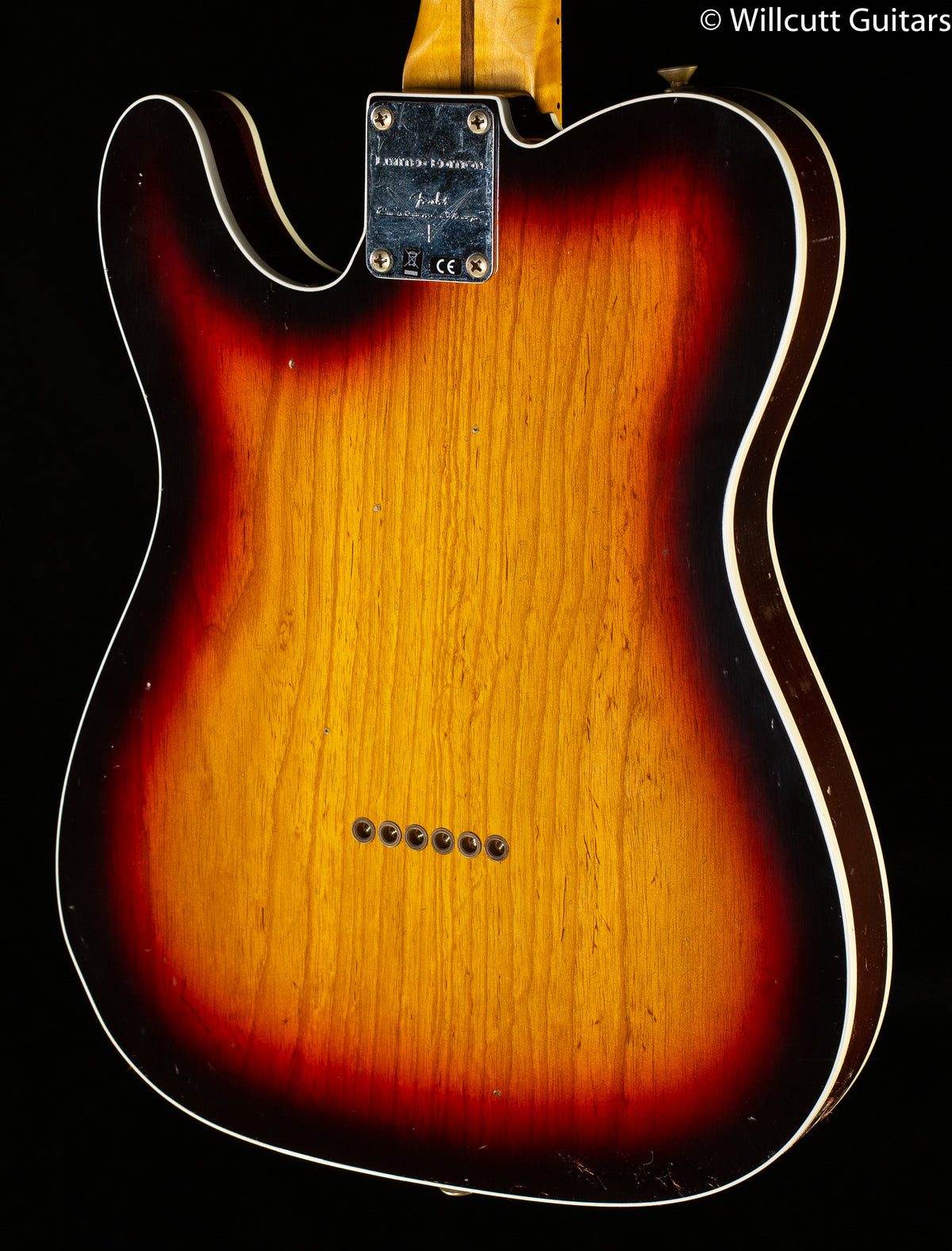 Fender Custom Shop LTD 50s Twisted Telecaster Custom Journeyman Relic Chocolate 3-Tone Sunburst