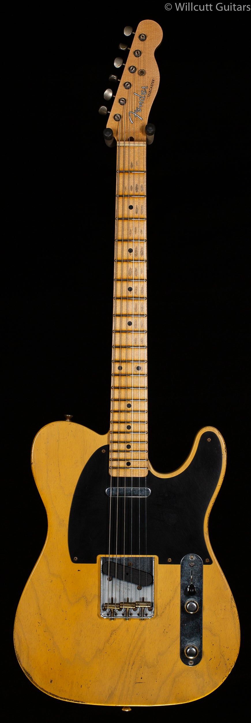 Fender Custom Shop Masterbuilt Ron Thorn 4/54 Blackguard Tele Blonde Willcutt Limited