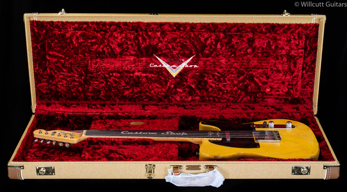 Fender Custom Shop Masterbuilt Ron Thorn 4/54 Blackguard Tele Blonde Willcutt Limited