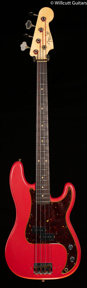 Fender Custom Shop Pino Palladino Signature Precision Bass Rosewood Fingerboard Fiesta Red over Desert Sand