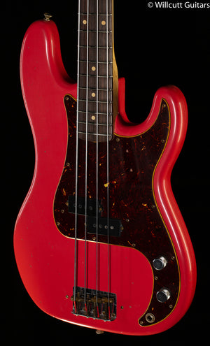 Fender Custom Shop Pino Palladino Signature Precision Bass Rosewood Fingerboard Fiesta Red over Desert Sand