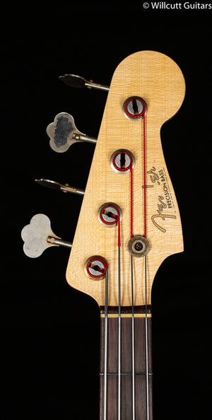 Fender Custom Shop Pino Palladino Signature Precision Bass Rosewood Fingerboard Fiesta Red over Desert Sand