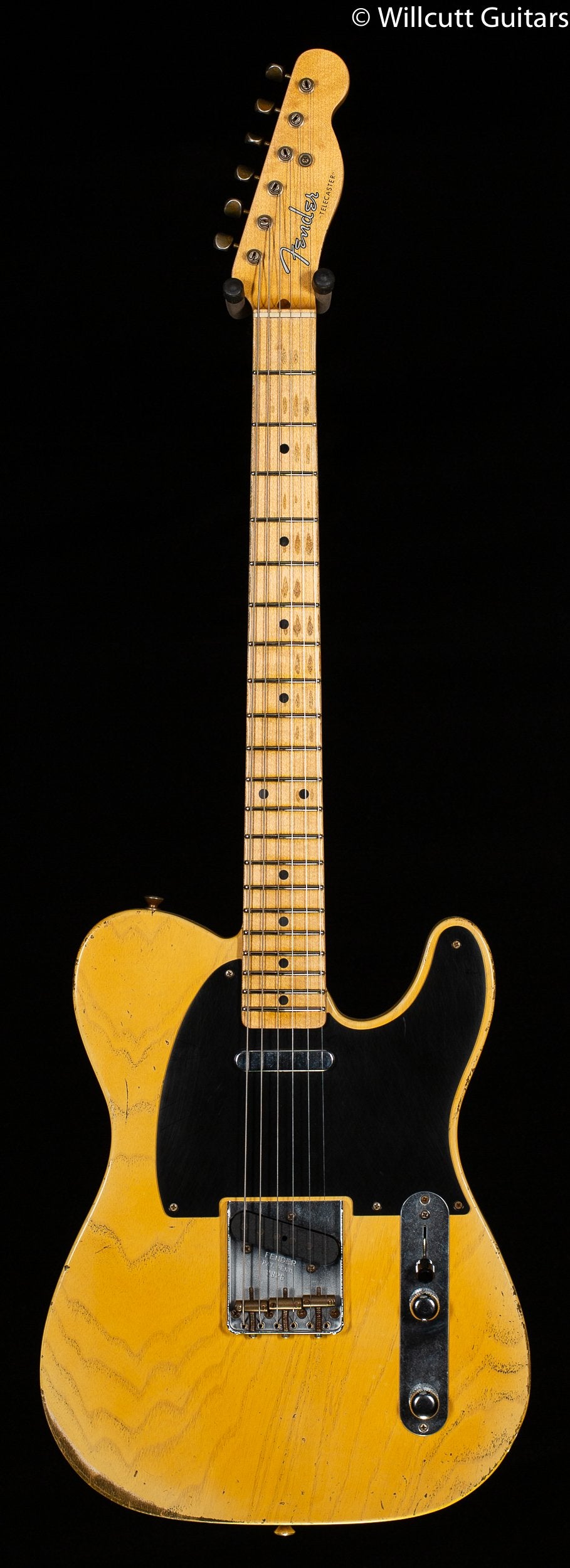 Fender Custom Shop Masterbuilt Ron Thorn 4/54 Blackguard Tele Blonde Willcutt Limited