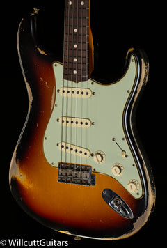 Fender Custom Shop Masterbuilt Todd Krause 1961 Strat Heavy Relic 3-To -  Willcutt Guitars