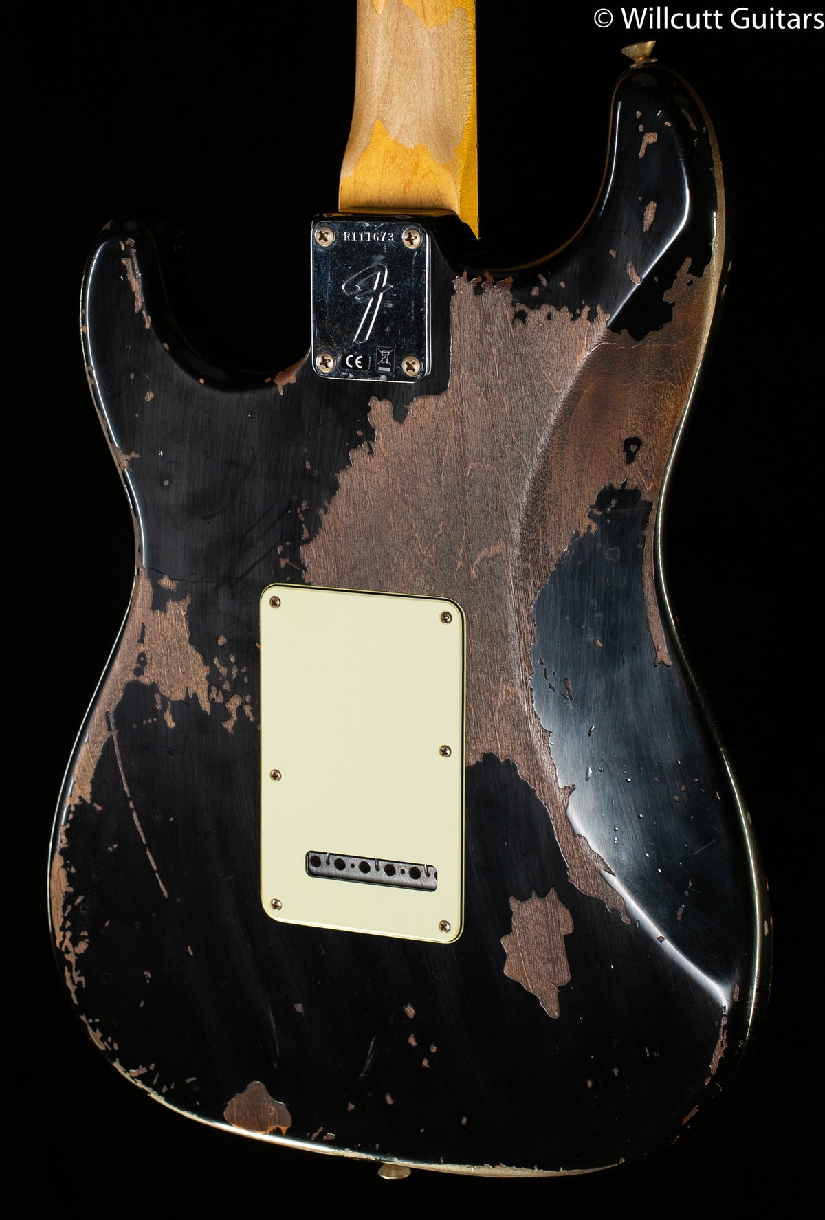 Fender Custom Shop Michael Landau Signature 1968 Stratocaster Round-Laminated Rosewood Black (673)