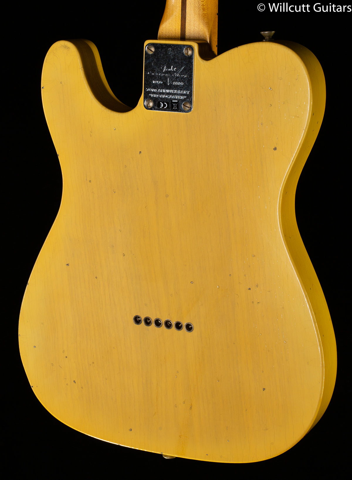 Fender Custom Shop LTD 70th Anniversary Broadcaster Journeyman Relic Nocaster Blonde