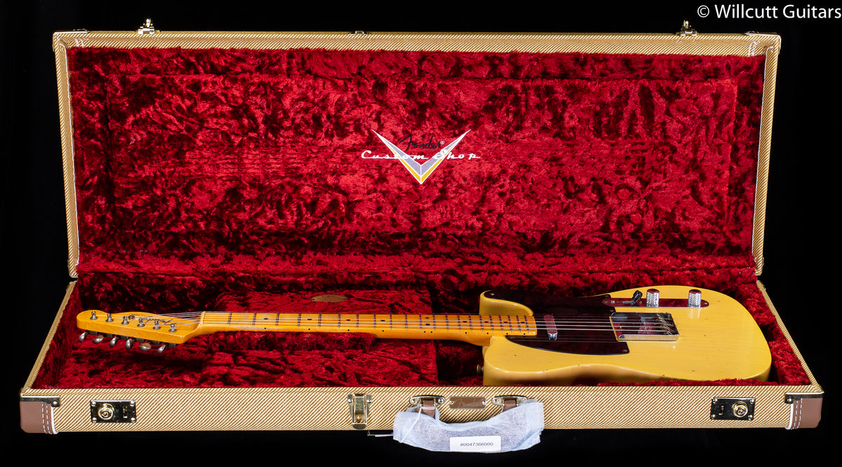 Fender Custom Shop LTD 70th Anniversary Broadcaster Journeyman Relic Nocaster Blonde