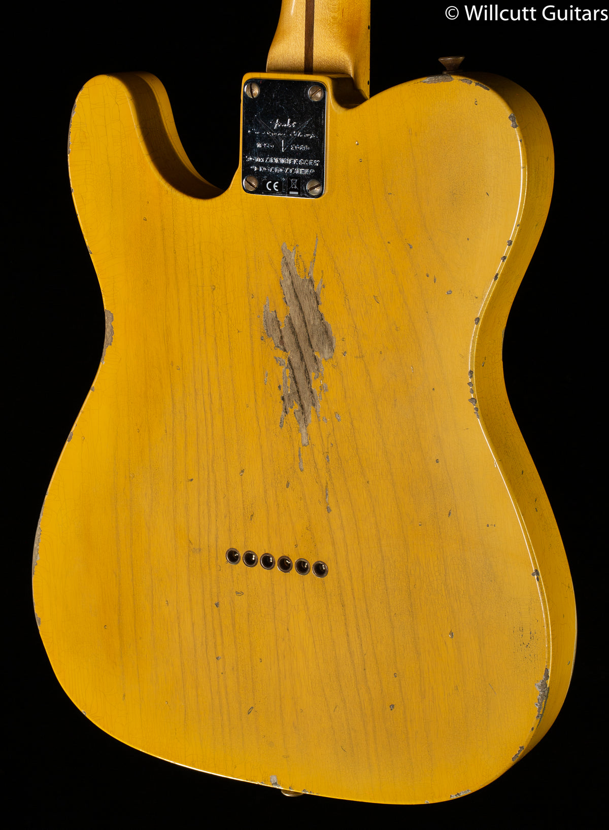 Fender Custom Shop LTD 70th Anniversary Broadcaster Relic Aged Nocaster Blonde