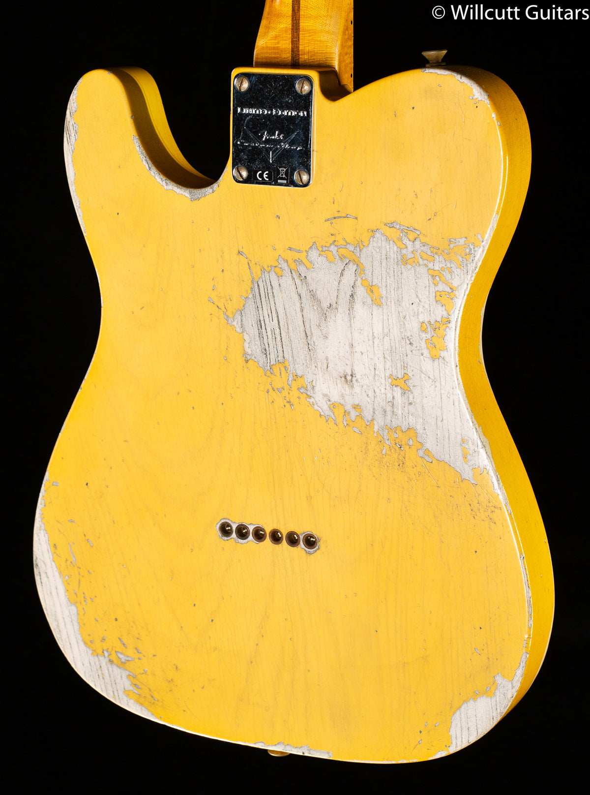 Fender Custom Shop Limited Edition '51 Telecaster Heavy Relic Maple Fingerboard Aged Nocaster Blonde