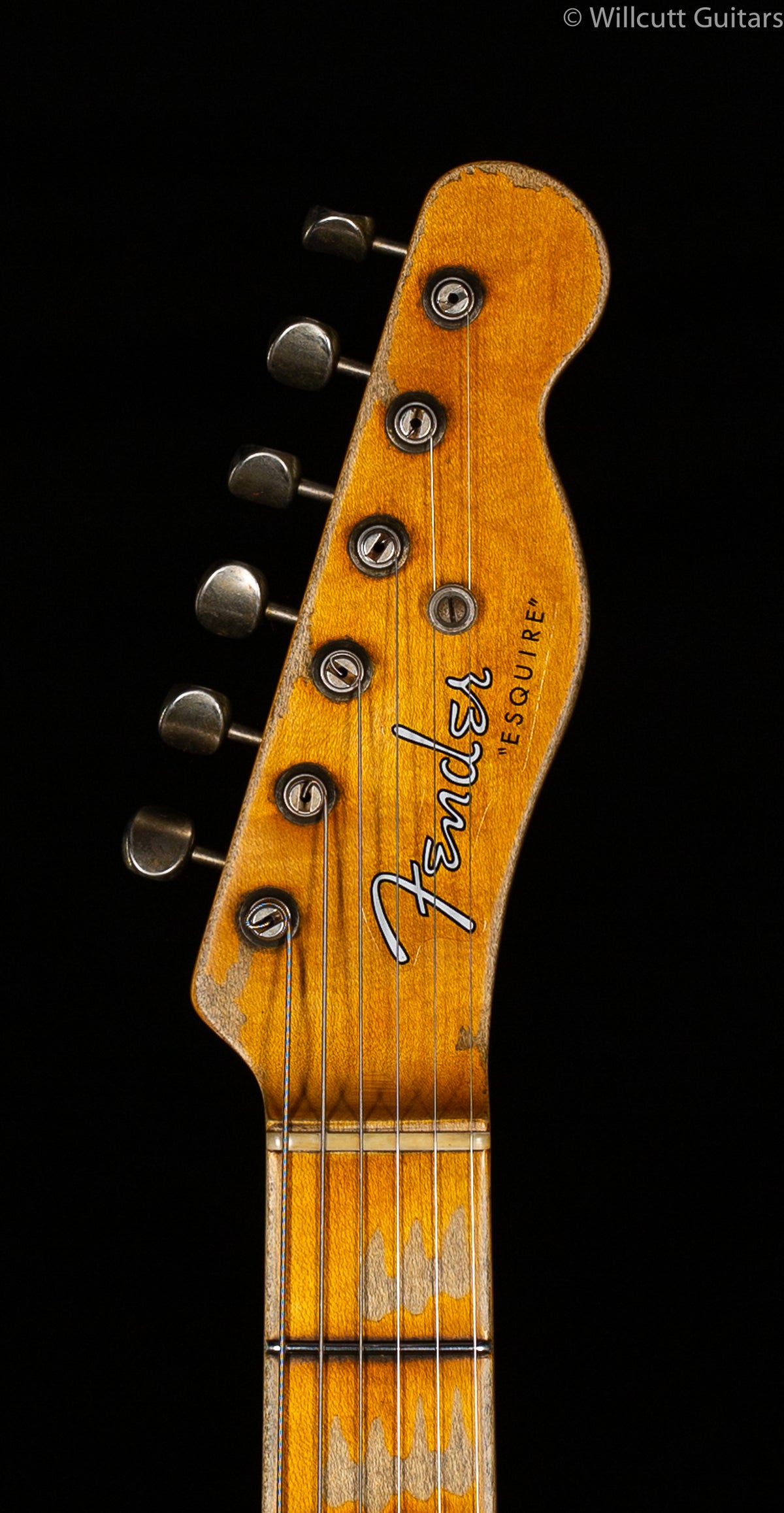 Fender Custom Shop LTD 50'S Pine Esquire Super Heavy Relic Aged Nocaster Blonde